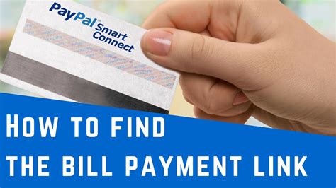 how to apply for a paypal smart connect card|paypal smart connect pay bill.